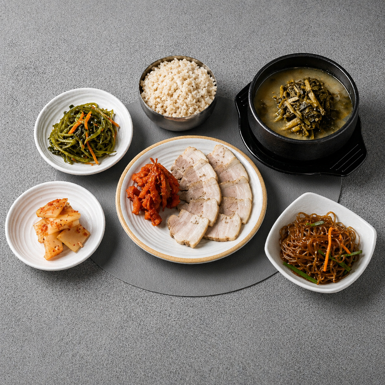 수육정식